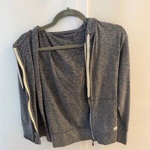 Vuori halo zip up grey heather XS